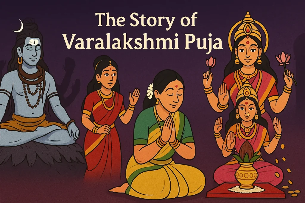 Story behind the festival of Varalakshmi Puja
