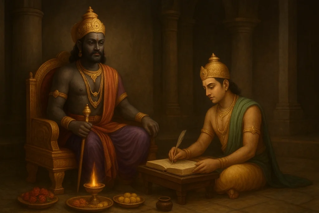 Chitragupta-and-the-Dwitiya-Vrat